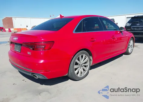 2017 Audi A4 2.0T Premium из США, поврежденный, VIN WAUENAF46HN012639